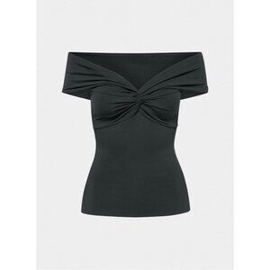 Aritzia (new branding) contour twist off shoulder top S